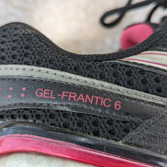 Oasics Gel-Frantic6 sneakers Sz 10 - Picture 6 of 12